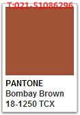 pantone bombay brown 18-1250 tcx